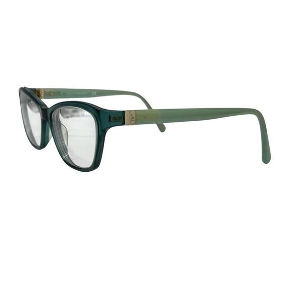 Diane Von Furstenberg DVF DVF5067 320 Eyeglasses green teal frames 52 16 130 - Picture 1 of 6